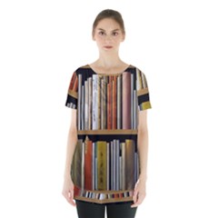Book Nook Books Bookshelves Comfortable Cozy Literature Library Study Reading Reader Reading Nook Ro Skirt Hem Sports Top by Maspions