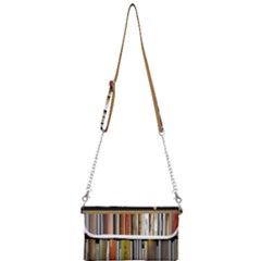 Book Nook Books Bookshelves Comfortable Cozy Literature Library Study Reading Reader Reading Nook Ro Mini Crossbody Handbag by Maspions