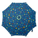 Space Rocket Solar System Pattern Hook Handle Umbrellas (Large) View1