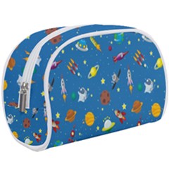 Space Rocket Solar System Pattern Make Up Case (large) by Apen