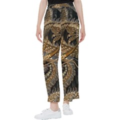 Fantasy Dragon Pentagram Women s Pants  by Maspions