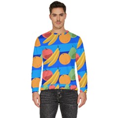 Fruit Texture Wave Fruits Men s Fleece Sweatshirt by Askadina