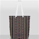 Background Art Pattern Design Full Print Rope Handle Tote (Small) View1