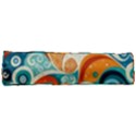 Waves Ocean Sea Abstract Whimsical Abstract Art Pattern Abstract Pattern Nature Water Seascape Full Print Rope Handle Tote (Small) View3