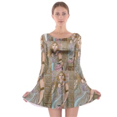 Img 20240205 195954 Long Sleeve Skater Dress by CharlotteEllayneWelch