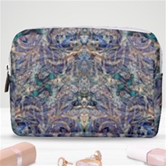 Alfabeto Make Up Pouch (medium) by kaleidomarblingart