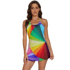 Bring Colors To Your Day 2-in-1 Flare Activity Dress by elizah032470