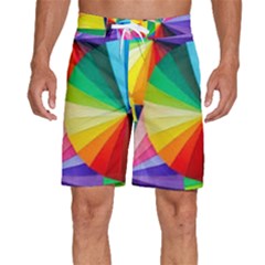 Bring Colors To Your Day Men s Beach Shorts by elizah032470