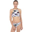 Fish Abstract Colorful Halter Bikini Set View1