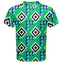 Beauitiful Geometry Men s Cotton T-shirt by Sparkle