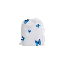 Butterfly-blue-phengaris Drawstring Pouch (xs) by saad11