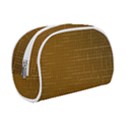 Anstract Gold Golden Grid Background Pattern Wallpaper Make Up Case (Small) View1