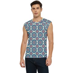 Abstract Mandala Seamless Background Texture Men s Raglan Cap Sleeve T-shirt by Maspions