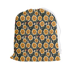 Flower 120424 Drawstring Pouch (2xl) by zappwaits