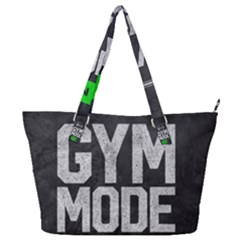 Gym Mode Full Print Shoulder Bag by Store67