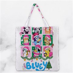 Bluey Christmas Grocery Tote Bag by avitendut