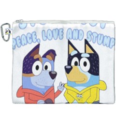 Stumpfest Bluey Canvas Cosmetic Bag (xxxl) by avitendut