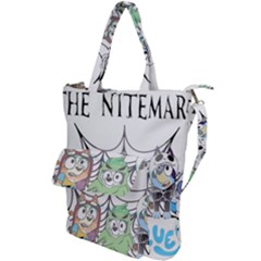 Bluey Halloween Shoulder Tote Bag by avitendut