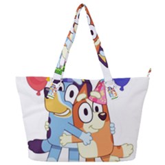 Bluey Birthday Full Print Shoulder Bag by avitendut