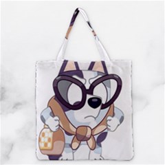 Bluey Rainbow Grocery Tote Bag by avitendut