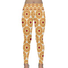 Pattern Shape Design Art Drawing Lightweight Velour Classic Yoga Leggings by Maspions