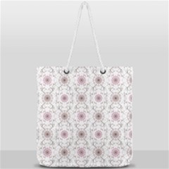 Pattern Texture Design Decorative Full Print Rope Handle Tote (large) by Grandong
