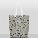 Sketchy abstract artistic print design Full Print Rope Handle Tote (Small) View2