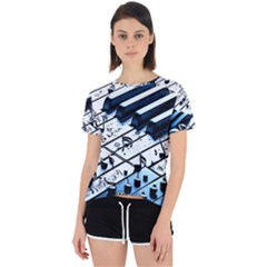 B6313536-100c-4899-8d14-ee9bb1cc53bc Open Back Sport T-shirt by RiverRootsReggae