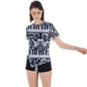 90a30151-30e5-41a4-8f9f-ca3e99b2c8da Asymmetrical Short Sleeve Sports T-Shirt View1
