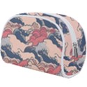 Waves Ocean Sea Water Pattern Rough Seas Digital Art Nature Nautical Make Up Case (Large) View2