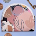 Abstract Boho Bohemian Style Retro Vintage Horseshoe Style Canvas Pouch View2
