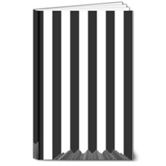 Stripes Geometric Pattern Digital Art Art Abstract Abstract Art 8  X 10  Hardcover Notebook by Proyonanggan