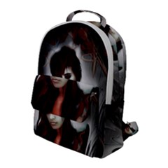 Melancholy Autumn Flap Pocket Backpack (large) by MRNStudios