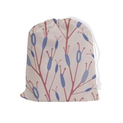 Abstract Pattern Floral Branches Drawstring Pouch (xl) by Ndabl3x