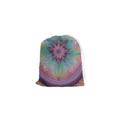 Pattern 4a Pattern 4 Drawstring Pouch (xs) by 2607694