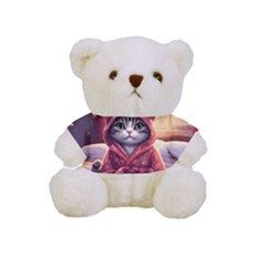 Cat 2 Full Print Cuddly Teddy Bear by 2607694a