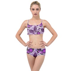 Butterflies Butterfly Insect Nature Layered Top Bikini Set by Proyonanggan