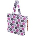 Pattern Seamless Design Decorative Drawstring Tote Bag View1