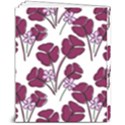 Flowers Pattern Background Nature 8  x 10  Hardcover Notebook View2