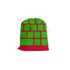 Keyboard Keys Computer Input Pc Drawstring Pouch (small) by Ravend