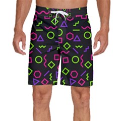Geometric Seamless Pattern Men s Beach Shorts by Hannah976