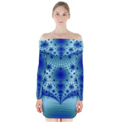 Pattern 2 Long Sleeve Off Shoulder Dress by 2607694c