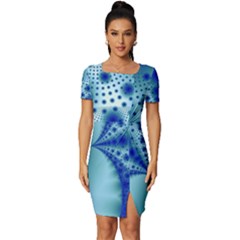 Pattern 2 Fitted Knot Split End Bodycon Dress by 2607694c
