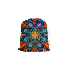 Schwarz Bunt Drawstring Pouch (small) by 2607694c