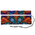 Schwarz bunt Roll Up Canvas Pencil Holder (S) View2