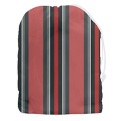 Dunkelrot4 Rosa Grau Streifen Dunkelrot3 Drawstring Pouch (3xl) by 2607694c