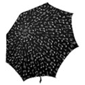 Chalk Music Notes Signs Seamless Pattern Hook Handle Umbrellas (Large) View2