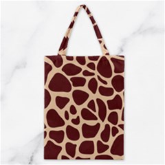 Animal Print Girraf Patterns Classic Tote Bag by Ket1n9