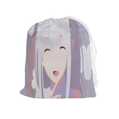 Emilia Rezero Drawstring Pouch (xl) by Azkajaya