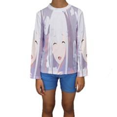 Emilia Rezero Kids  Long Sleeve Swimwear by Azkajaya